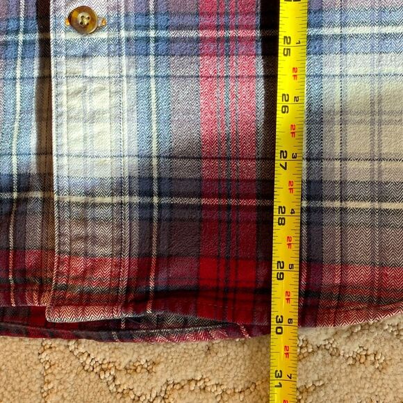 Carhartt medium men’s plaid heavy flannel original fit button front shirt. - Picture 8 of 8